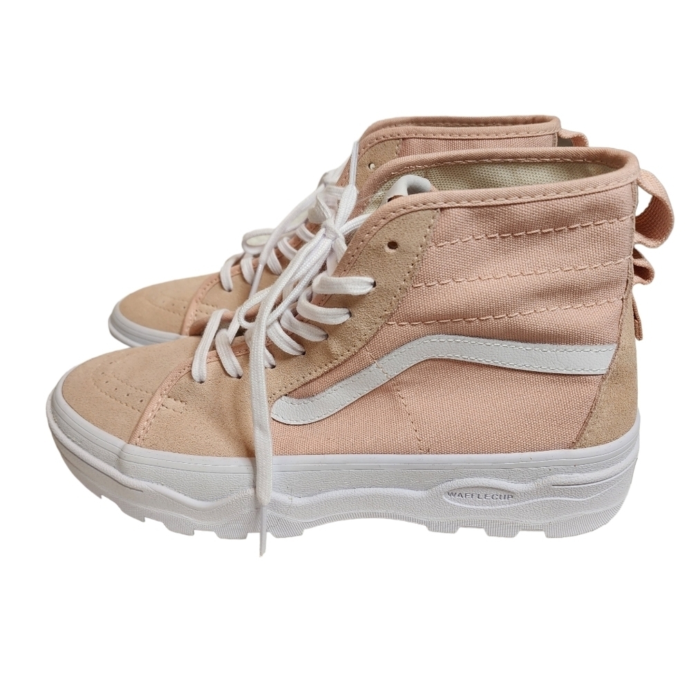 Vans Sentry Sk8-Hi Sneakers Pink Dusty Rose Women's Size 9.5 Men's‎ Size 8 New - Picture 3 of 17